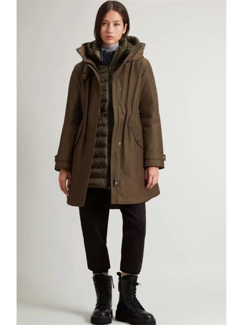 authentic 3 in 1 parka WOOLRICH | CFWWOU1105FRUT0001.DAG